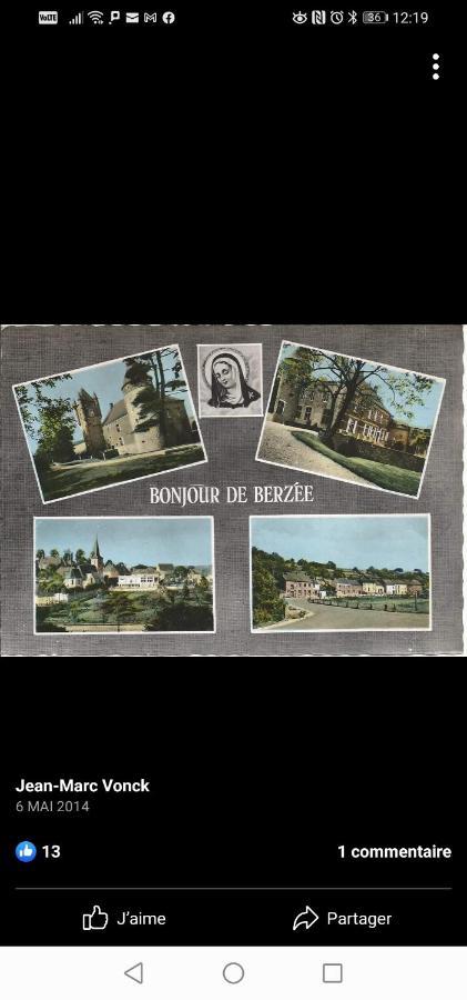 Maison D'Hote Les Notes Endormie Chambre Secrete Berzee Exterior photo
