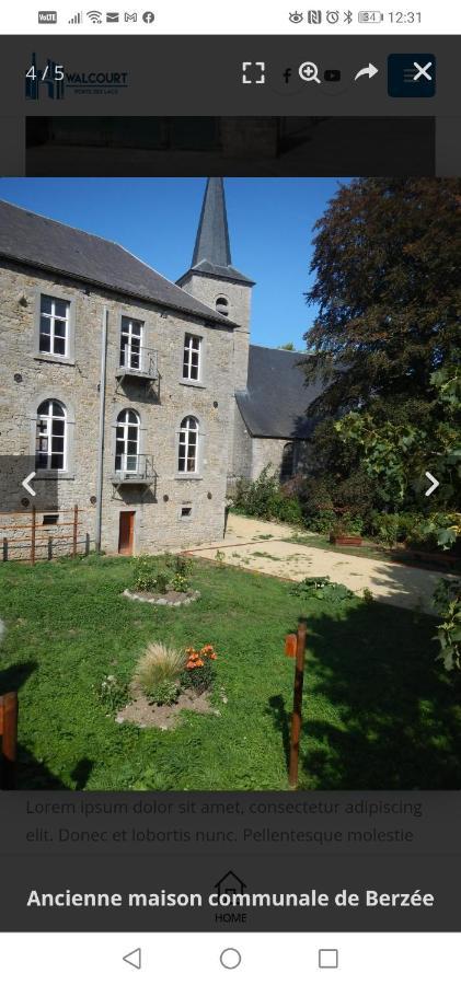 Maison D'Hote Les Notes Endormie Chambre Secrete Berzee Exterior photo