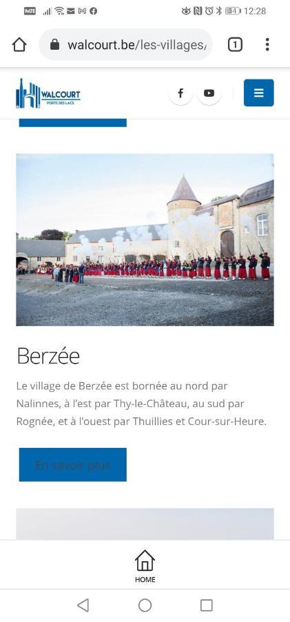 Maison D'Hote Les Notes Endormie Chambre Secrete Berzee Exterior photo