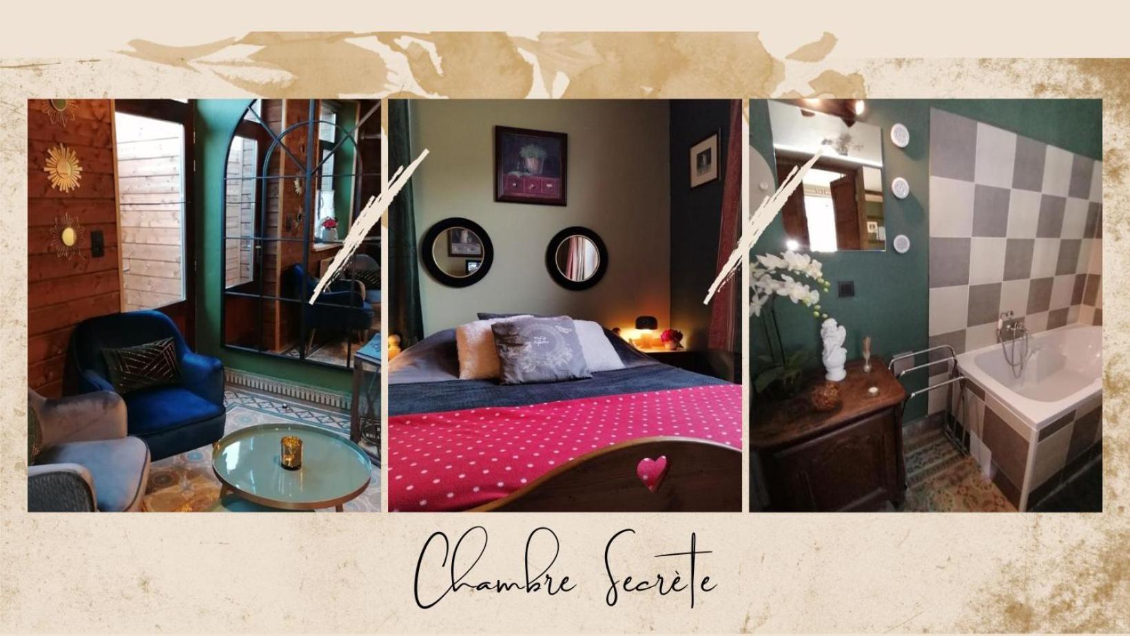 Maison D'Hote Les Notes Endormie Chambre Secrete Berzee Exterior photo